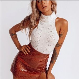 Princess Polly Croc skirt